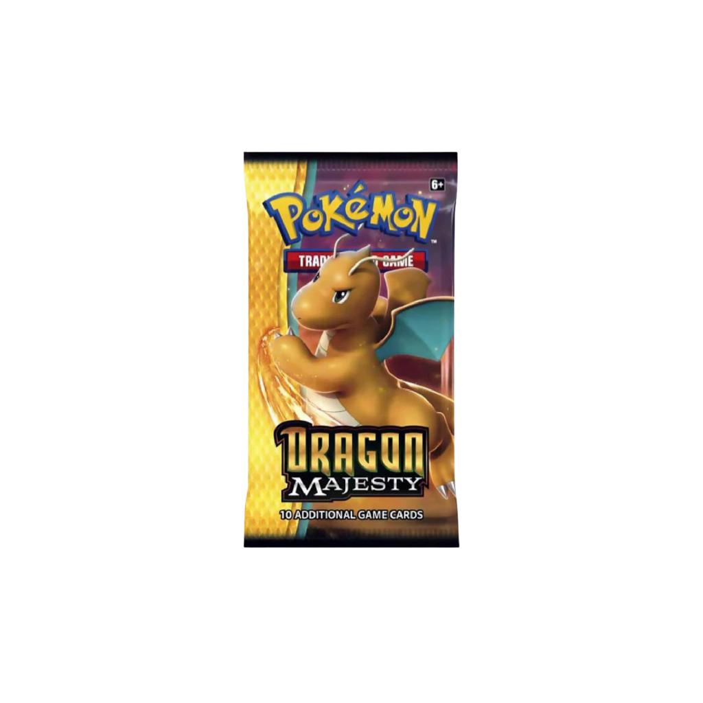 Pokmon Dragon Majesty Booster Pack Dragonite Artwork | Sealed & Zeldzaam xytoys Pokmon Dragon Majesty Booster Pack Dragonite Artwork | Sealed & Zeldzaam xytoys