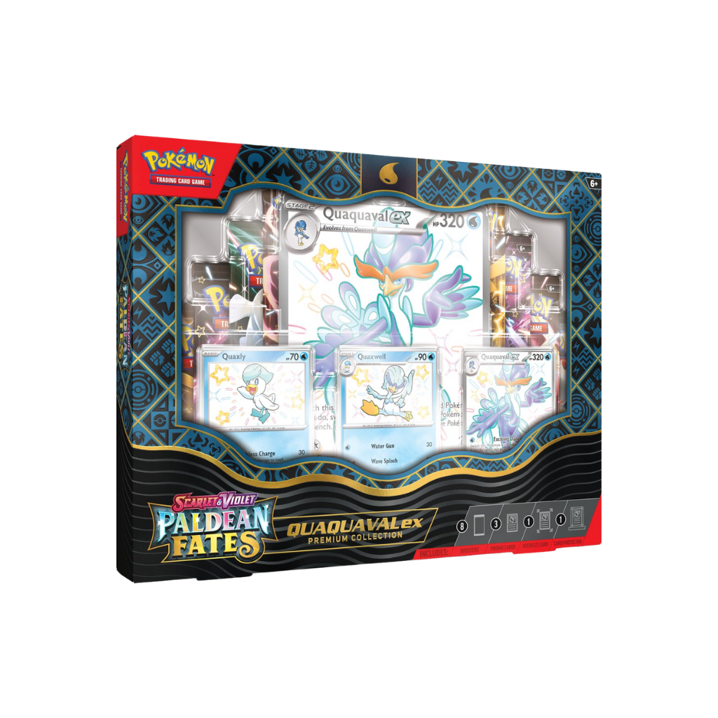 Pokémon - Paldean Fates - Premium Collection - Quaquaval EX