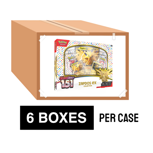 Pokémon - SV151 - EX Collection Box - Zapdos (6 stuks)