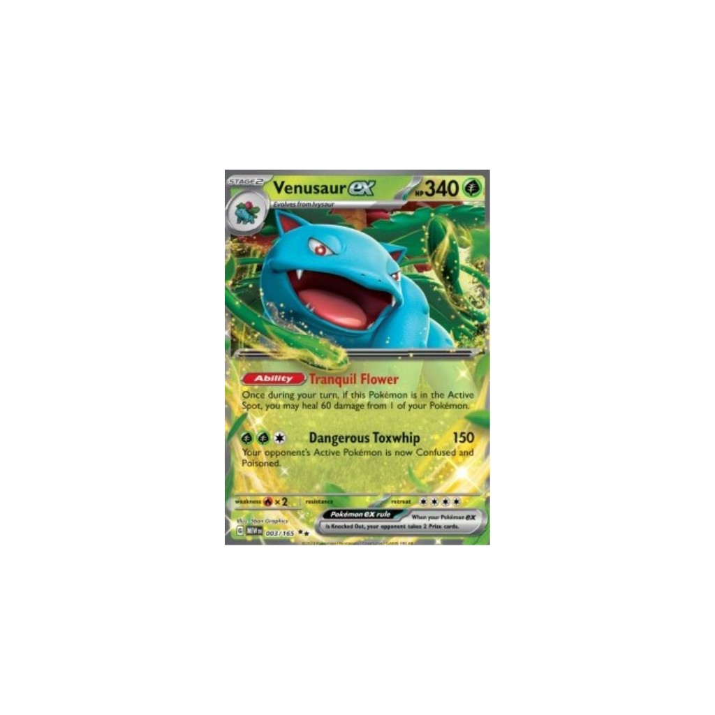 Pokemon - SV151 - Venusaur EX (MEW 003)