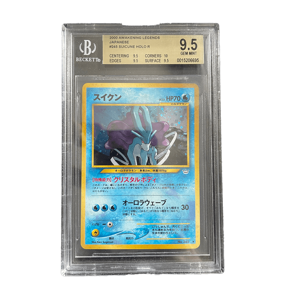 Pokemon - Awakening Legends - Suicune - BGS 9.5 Subgraded