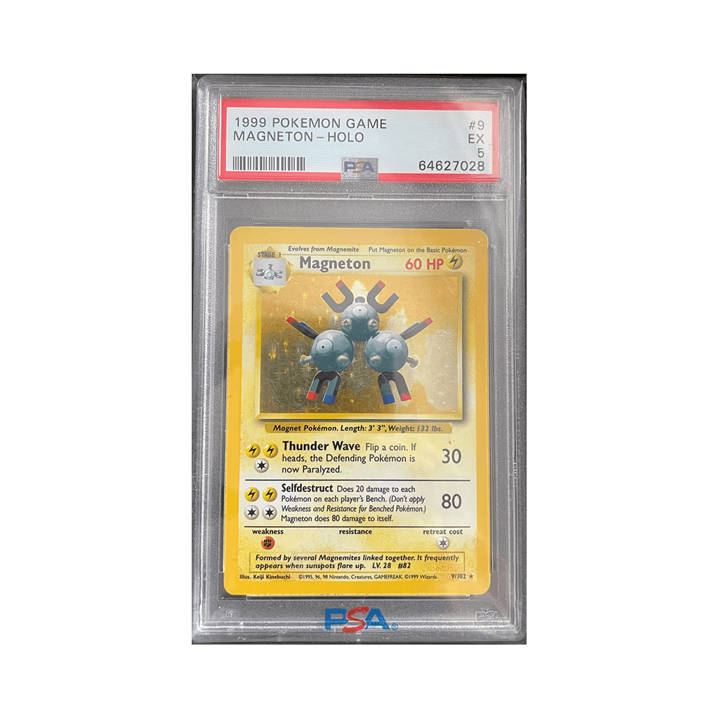 Pokemon - Base set - Magneton - PSA 5