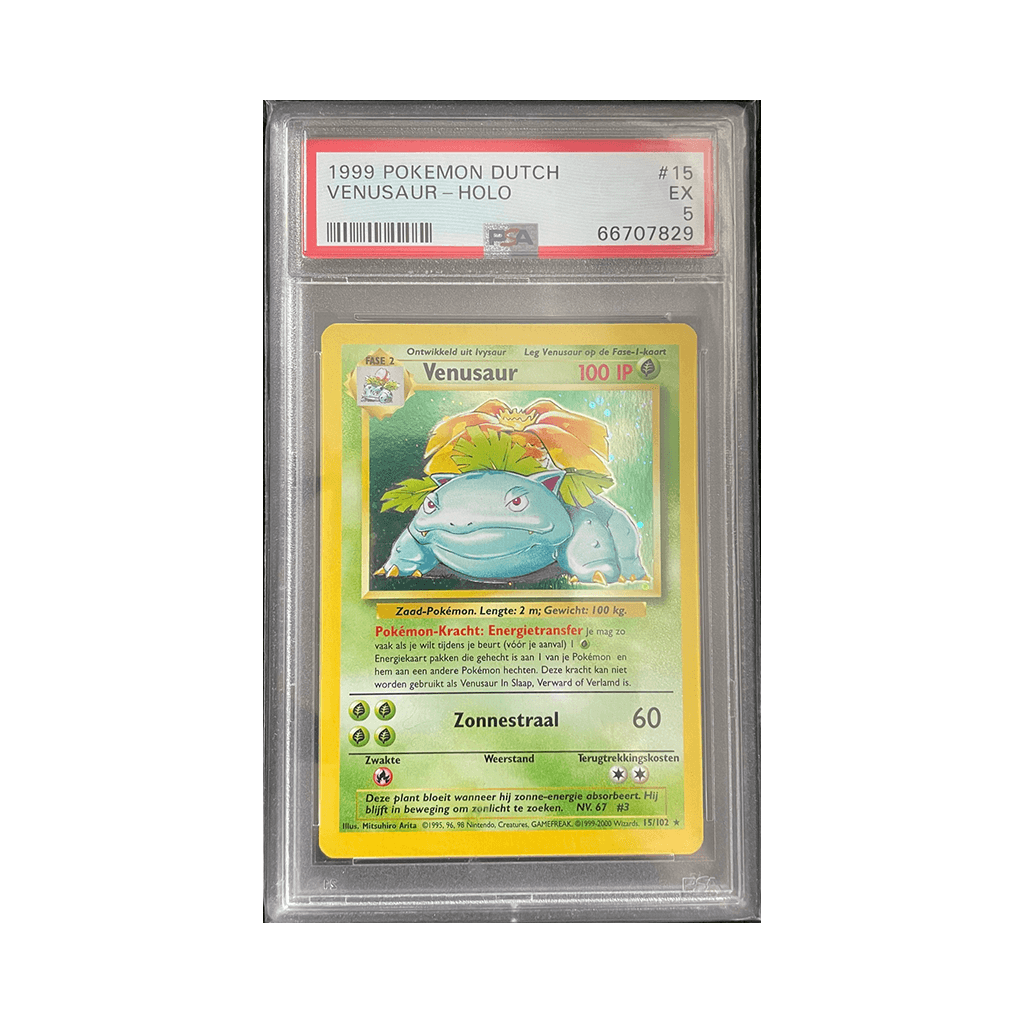 Pokemon - Base set - Venusaur - PSA 5