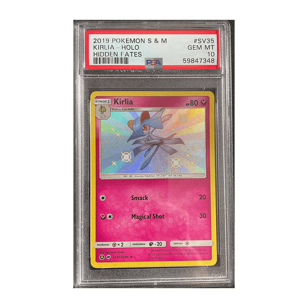 Pokemon - Hidden Fates - Kirlia - PSA 10