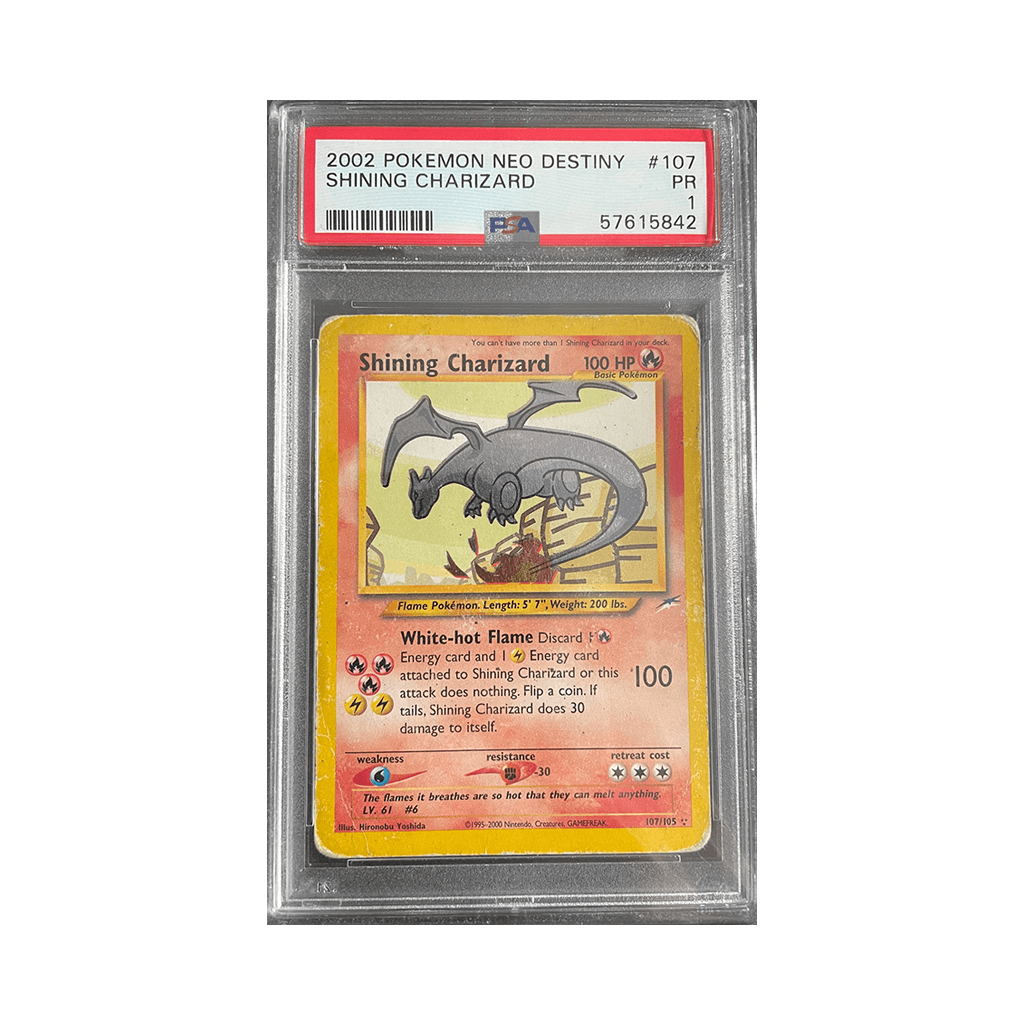 Pokemon - Neo Destiny - Shining Charizard - PSA 1