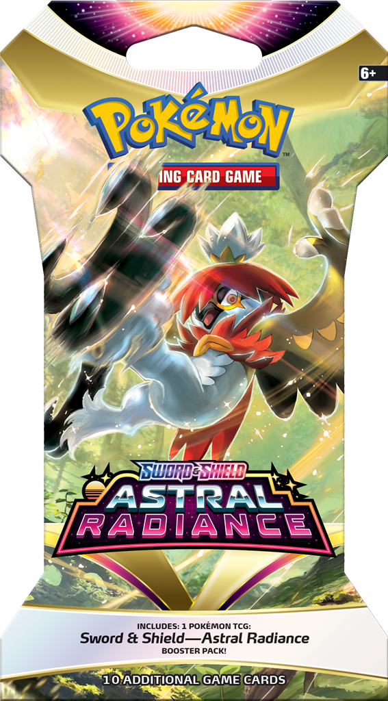 Pokémon: Sword & Shield Astral Radiance Sleeved Booster