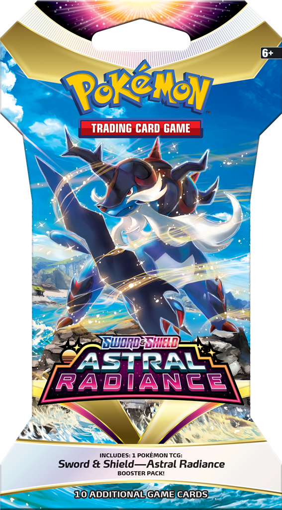 Pokémon: Sword & Shield Astral Radiance Sleeved Booster