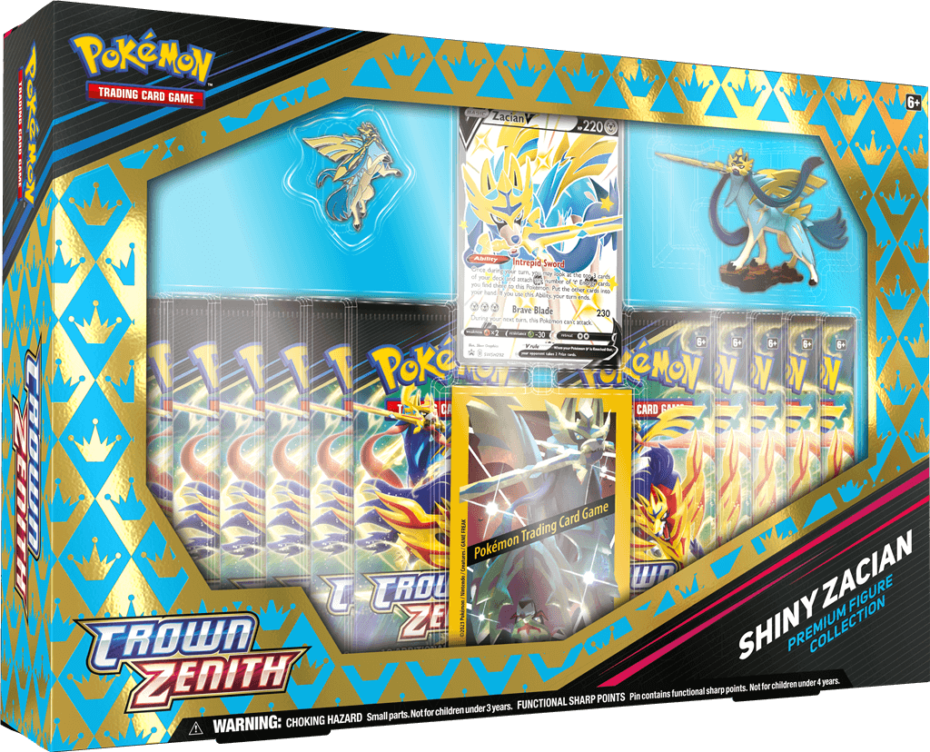 pokemon crown zenith shiny zacian