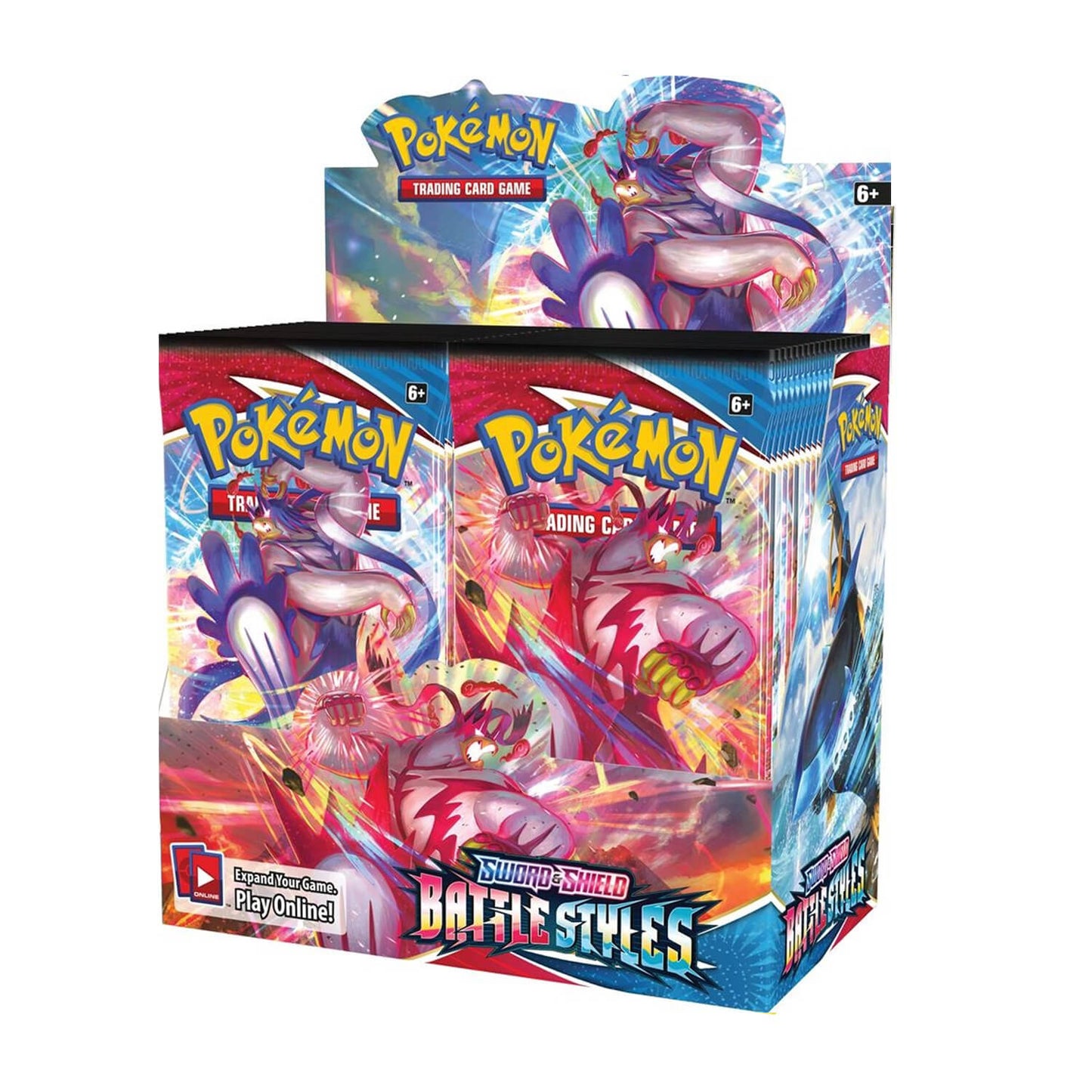 Pokemon Battle Styles Booster Box - Voorkant