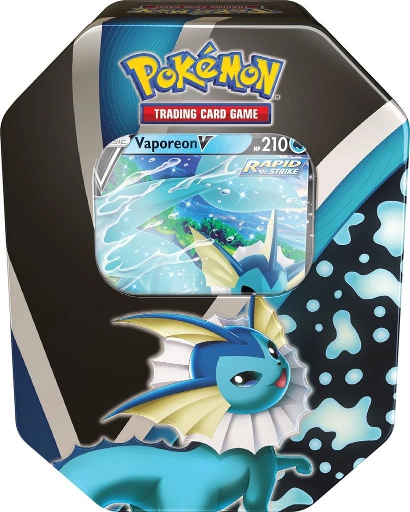 Pokémon: 2021 Fall - VaporeonV - Tin