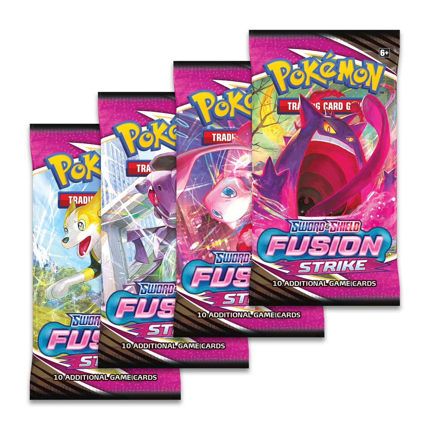 Pokemon Fusion Strike Booster Pack art set