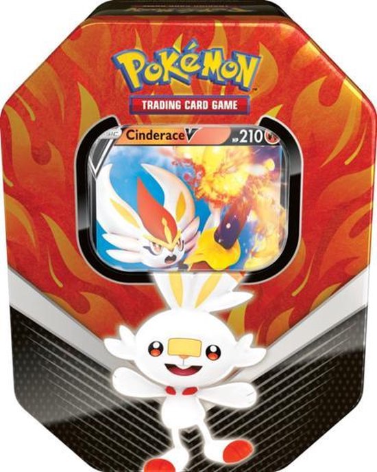 Pokémon: Shining Fates - Scorbunny Galar Partner - Tin