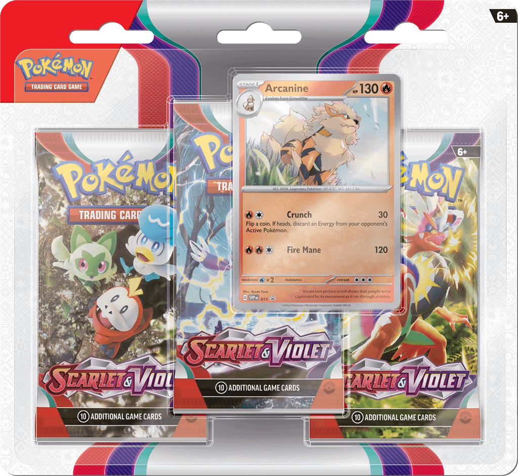Pokémon - Scarlet & Violet - Blister - Arcanine