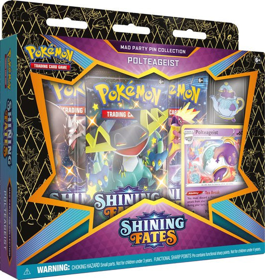 Pokémon: Shining Fates - Polteageist - Mad Party Pin Box