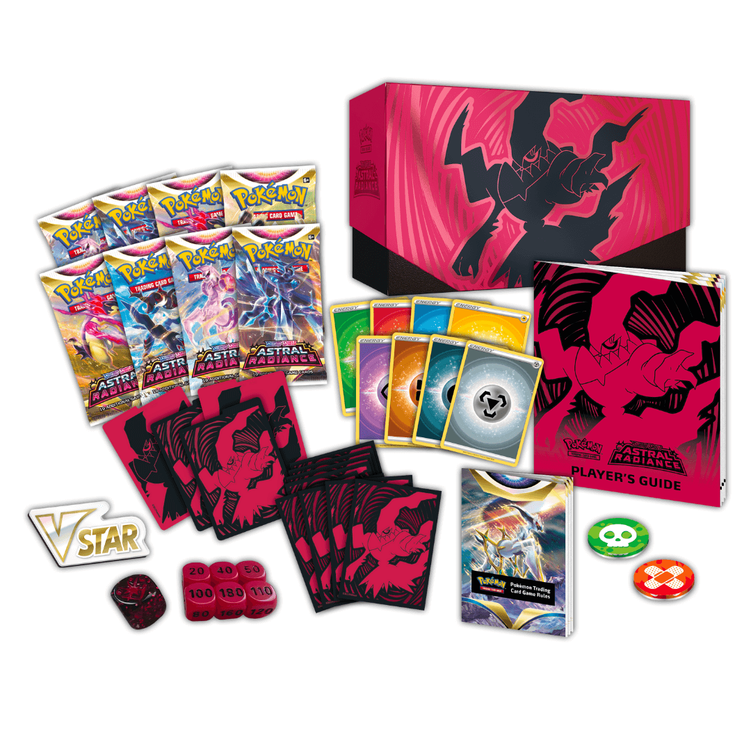 Astral Radiance elite trainer box inhoud