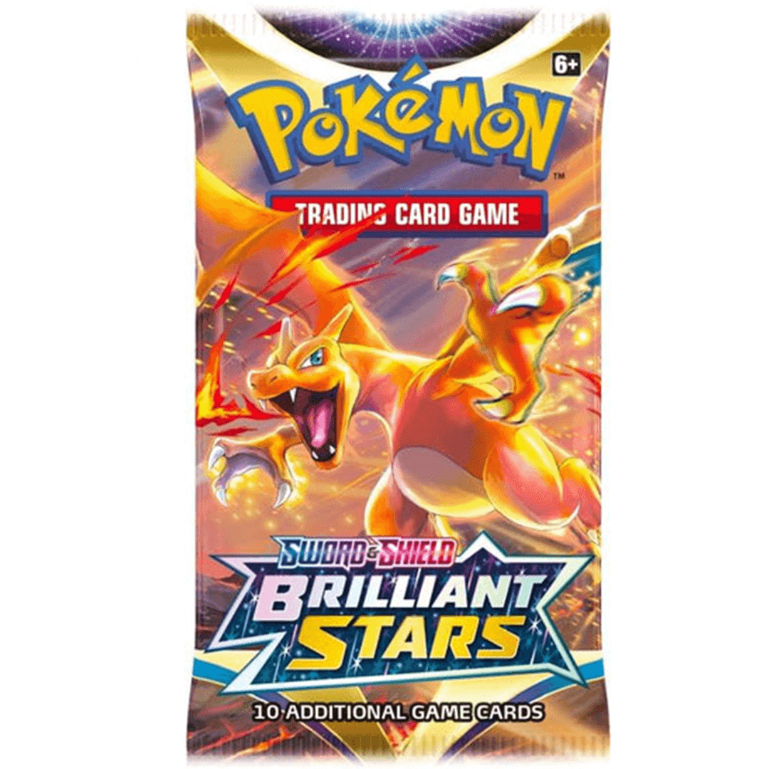 Pokemon Brilliant Stars booster pack - charizard