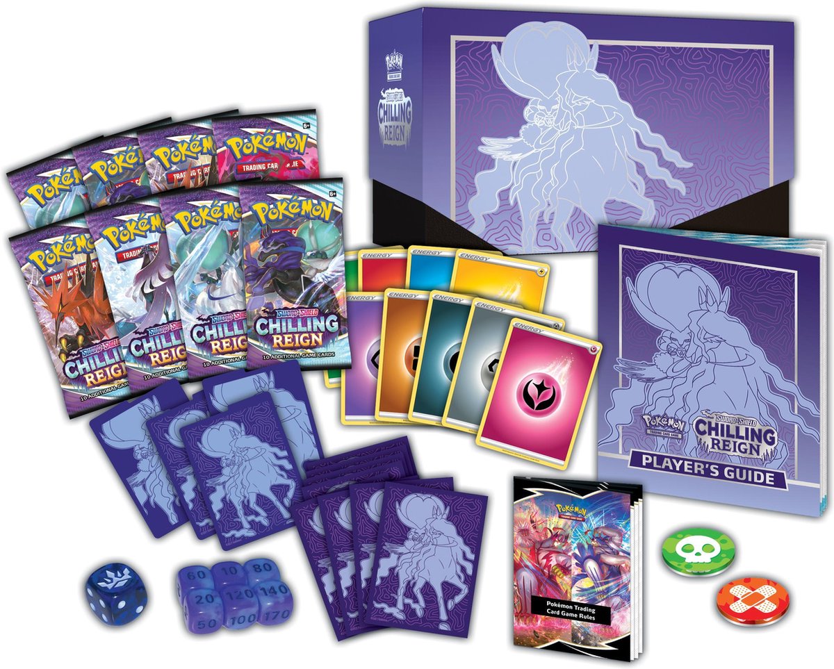 Chilling Reign - Elite Trainer Box - Shadow Rider Calyrex