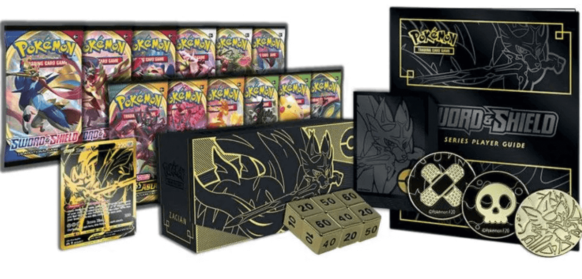 Pokémon: Sword & Shield Zacian Elite Trainer Box Plus