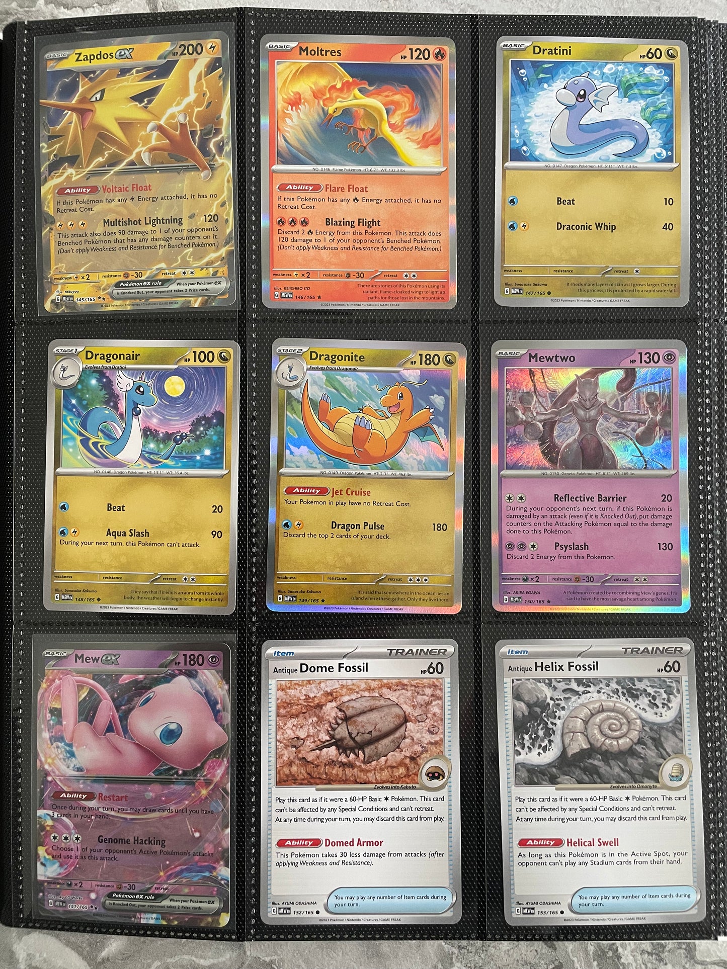 Pokemon - Scarlet & Violet 151 - Complete set