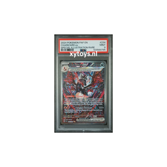 Pokemon - Charizard EX - Paldean Fates (PAF234) - PSA 9