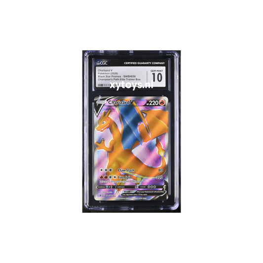 Pokemon - Charizard V - Champion's Path Promo (SWSH050) - CGC 10