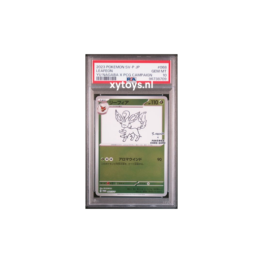 Pokemon - Leafeon - Yu Nagaba (068/SV-P) - PSA 10