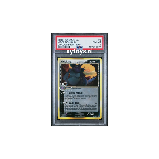 Pokemon - Nidoking Delta Species Holo - Dragon Frontiers (DF6) - PSA 8
