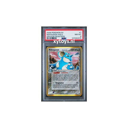 Pokemon - Nidoqueen Delta Species Holo - Dragon Frontiers (DF7) - PSA 8 (sequential met nidoking)