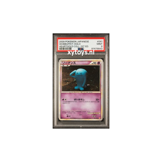 Pokemon - Wobbuffet Holo - Heartgold 1st edition - PSA 9