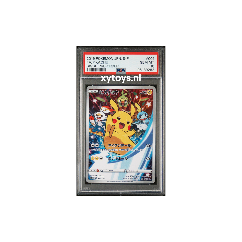 Pokemon - Pikachu Pre-Order Promo (001/S-P) - PSA 10