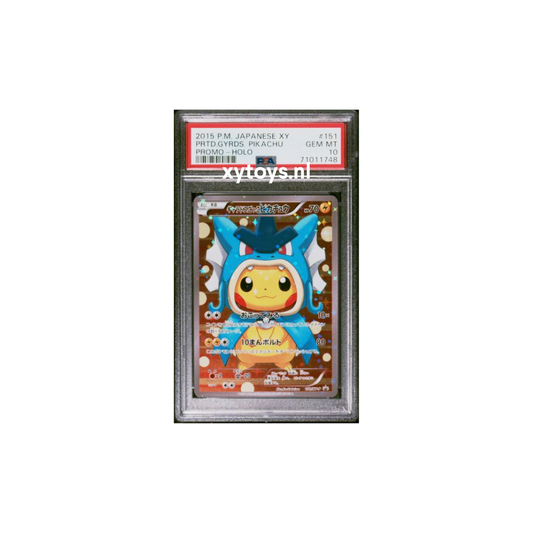 Pokemon - Pikachu Gyarados Poncho (XY-P 151) - PSA 10
