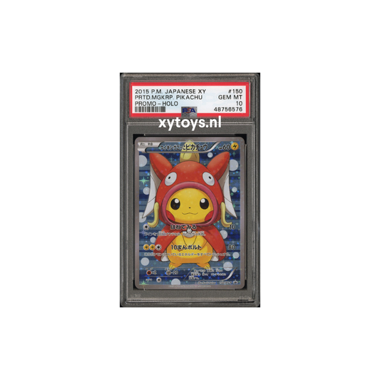 Pokemon - Pikachu Magikarp Poncho (XY-P 150) - PSA 10