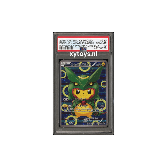 Pokemon - Pikachu Rayquaza Poncho (XY-P 231) - PSA 10