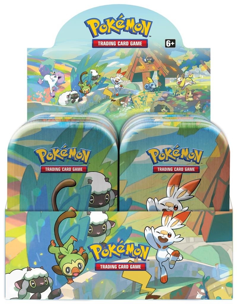 Pokémon - Galar Pals - Mini Tin - Display (10 stuks)
