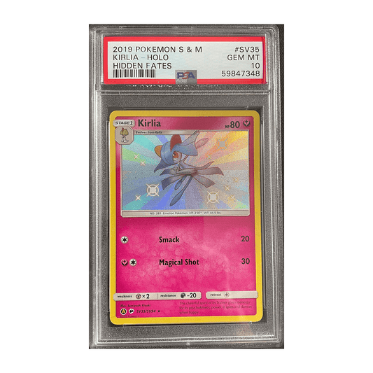 Pokemon - Hidden Fates - Kirlia - PSA 10