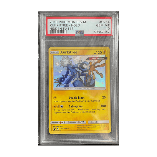 Pokemon - Hidden Fates - Xurkitree - PSA 10