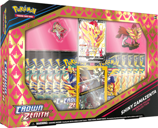 Shiny Zamazenta Premium Figure Collection box