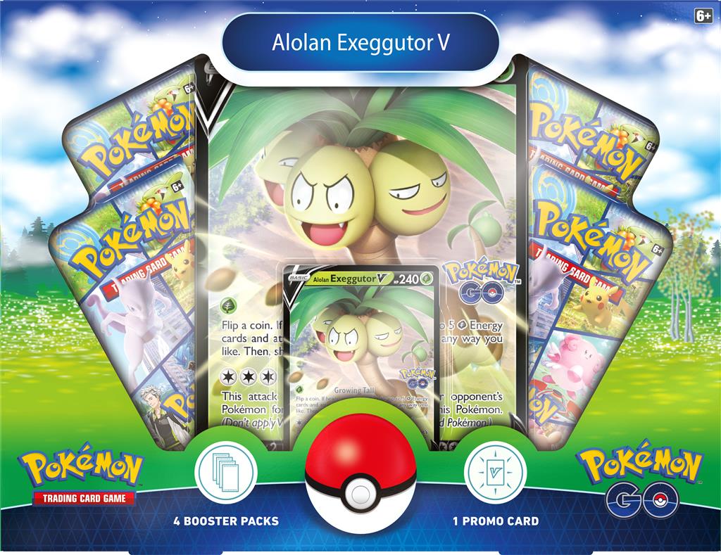 Pokemon GO - Alolan Exeggutor V - Collection Box - Voorkant