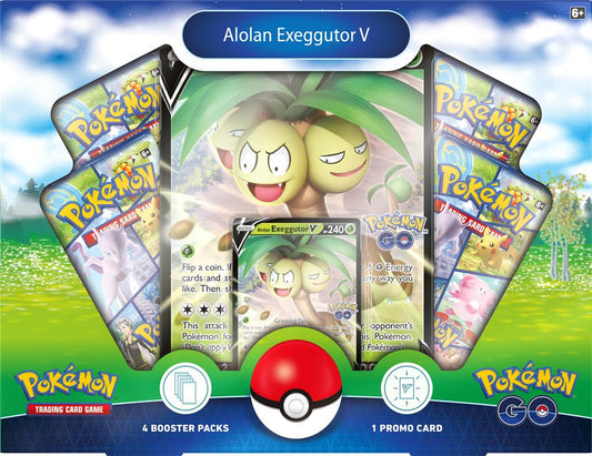 Pokemon GO - Alolan Exeggutor V - Collection Box - Voorkant