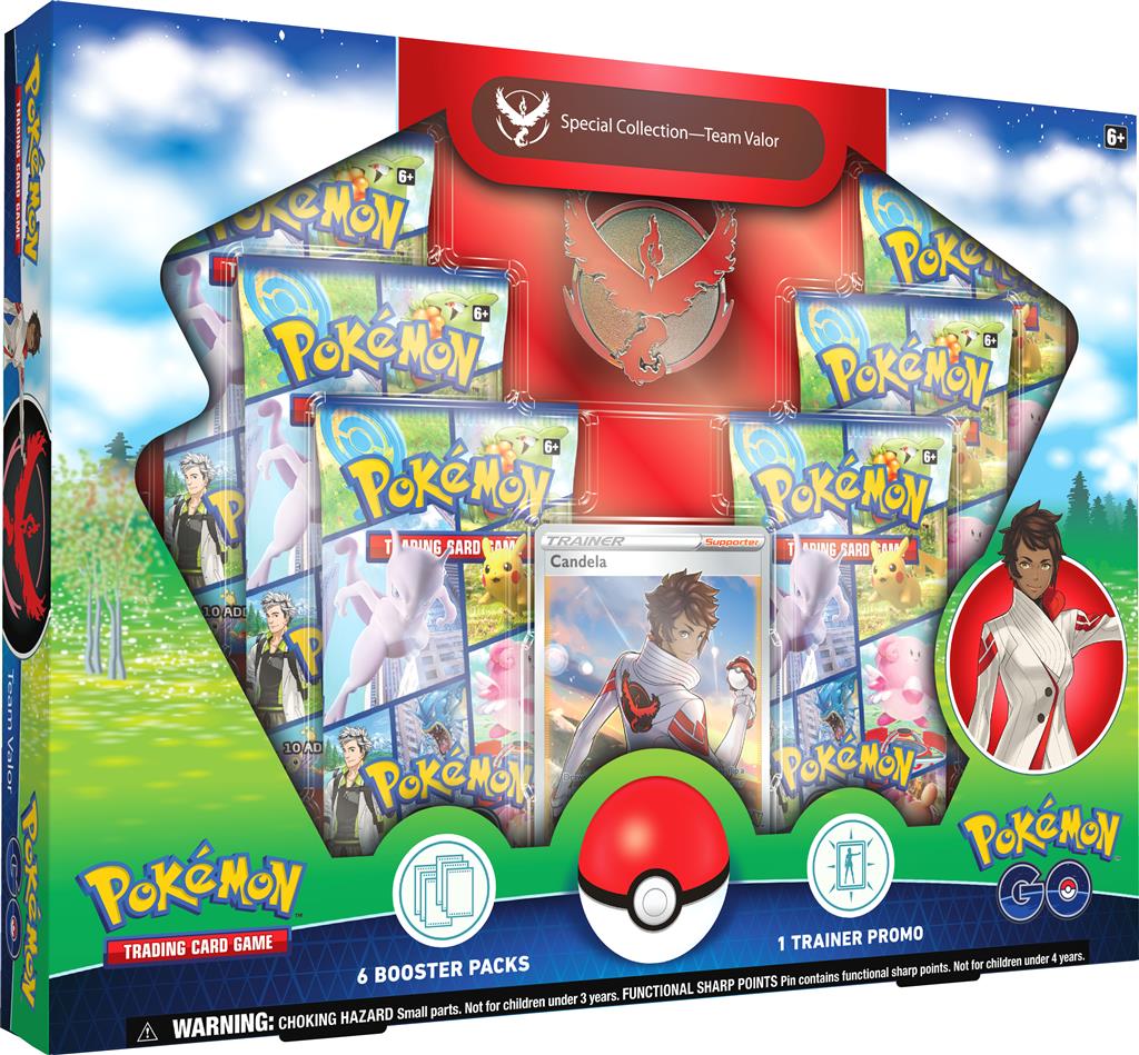 Pokemon GO - Team Valor - Special Collection Box - Linkerkant