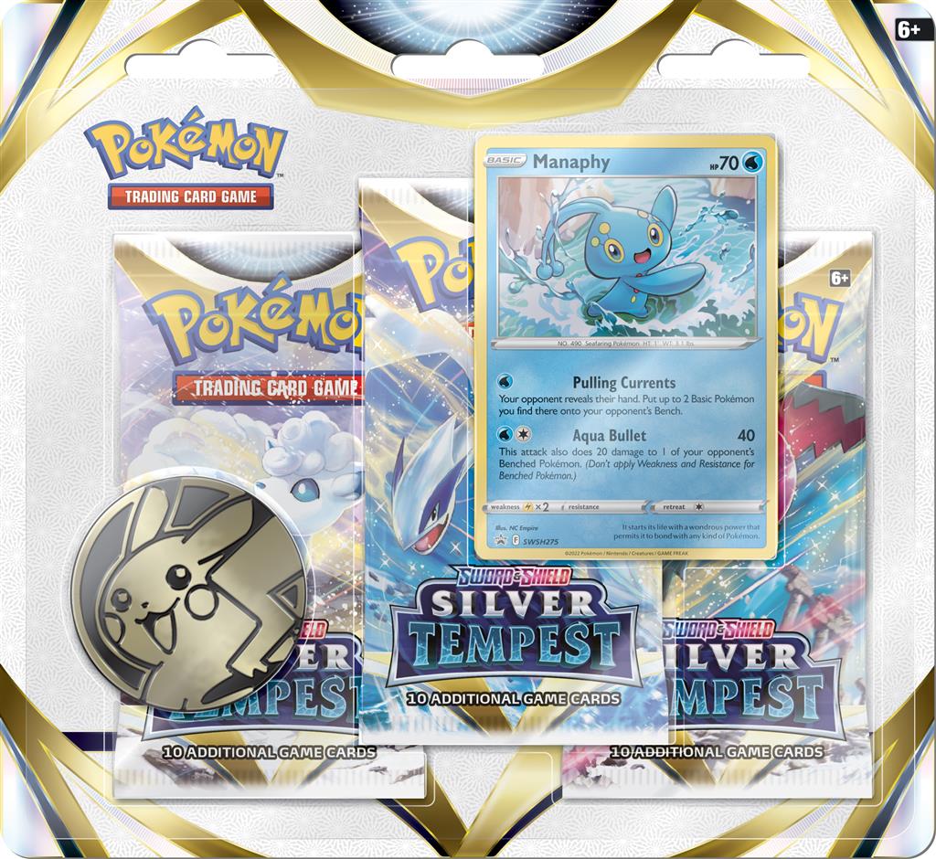 Pokémon - Silver Tempest - Blister -Manaphy
