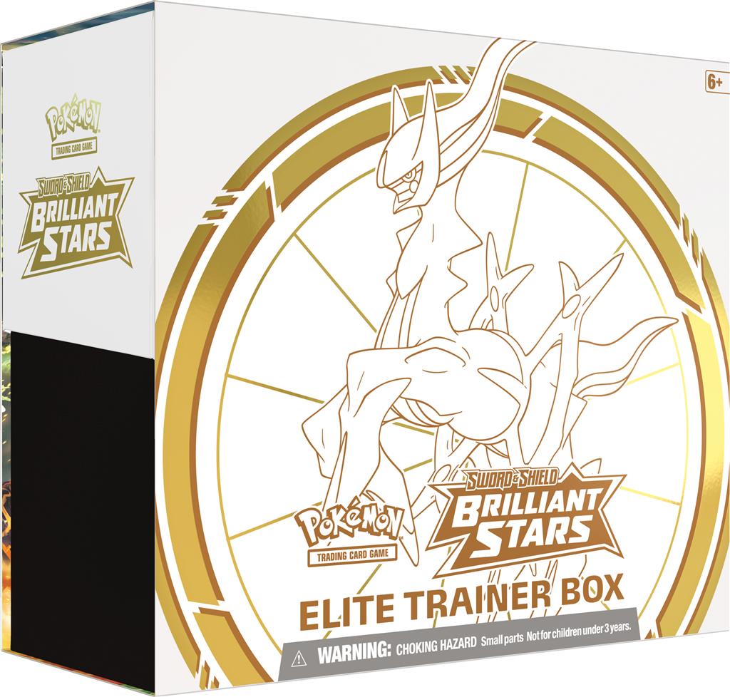 Pokemon Brilliant Stars Elite Trainer Box - Voorkant Arceus