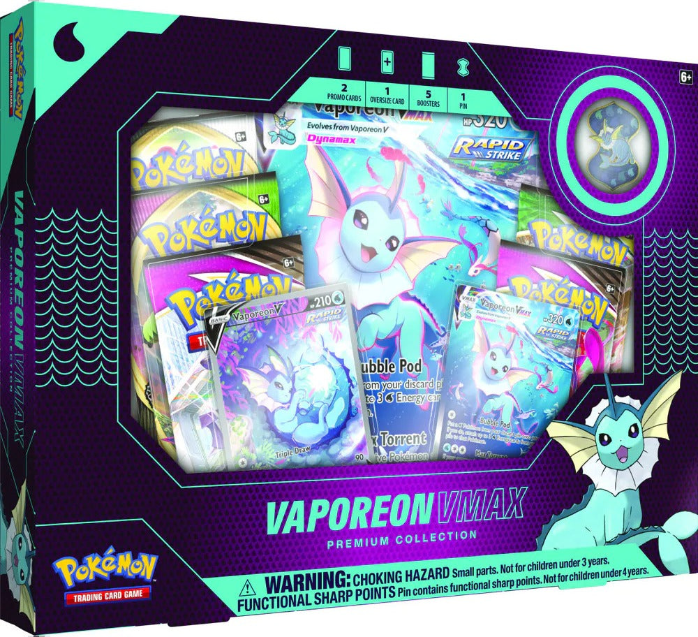 Pokémon: Vaporeon VMAX Premium Collection