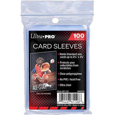 Ultra Pro soft sleeves verpakking - 100 stuks